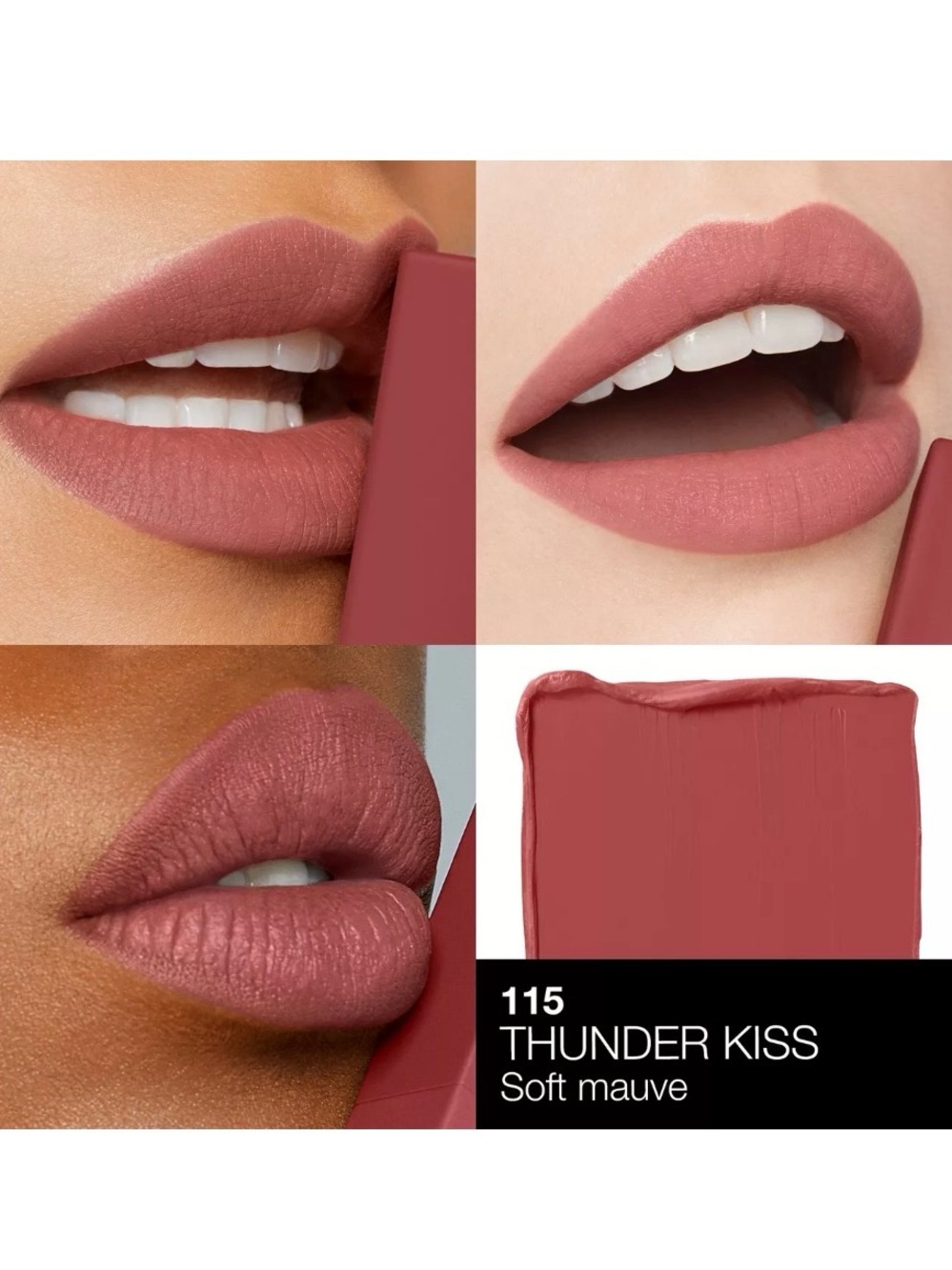 NARS Powermatte Lipstick - Thunder Kiss - Picture 3 of 3